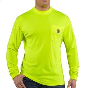 Carhartt Men's High-Visibility Force Color Enhanced Long-Sleeve T-Shirt